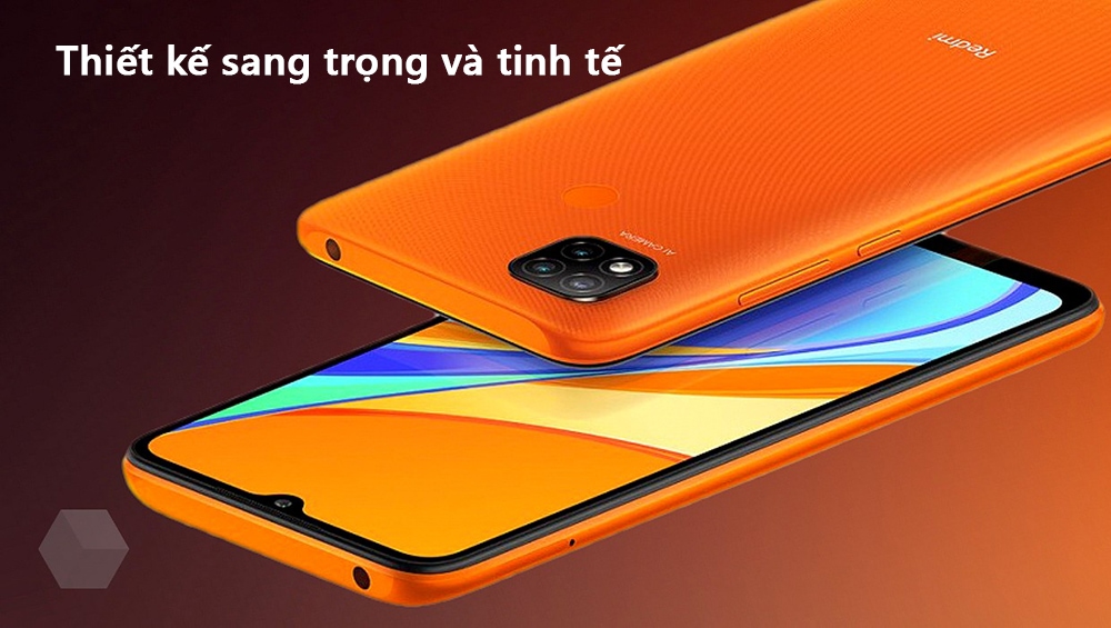 Redmi 9C với thiết kế sang trọng tinh tế 